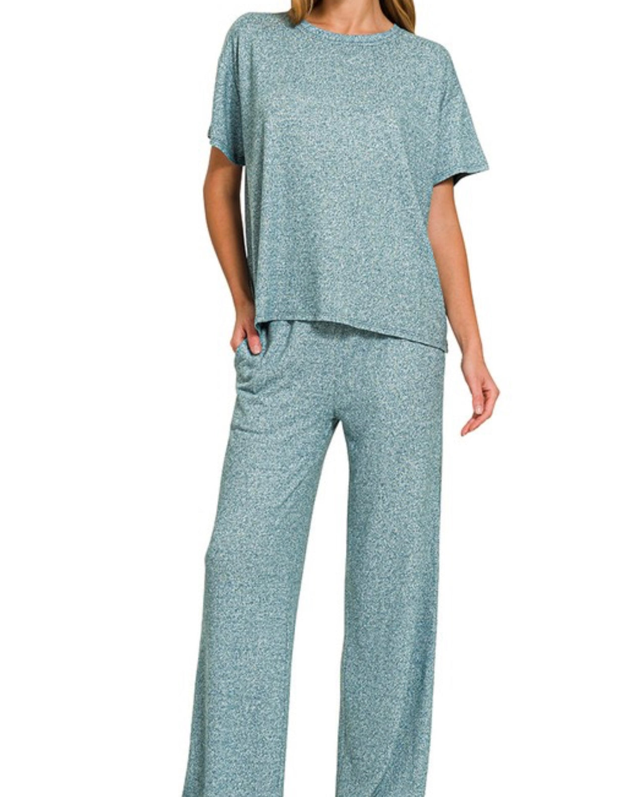 Better Butter Pant Set (blue)