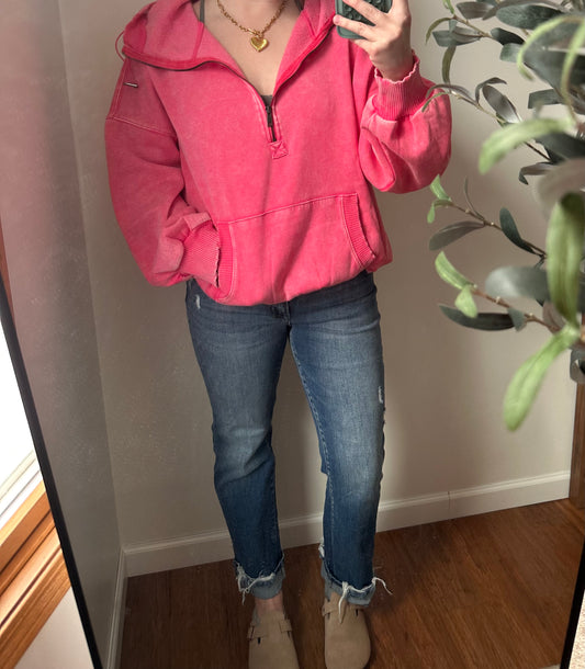 Bryn Acid Wash Pullover