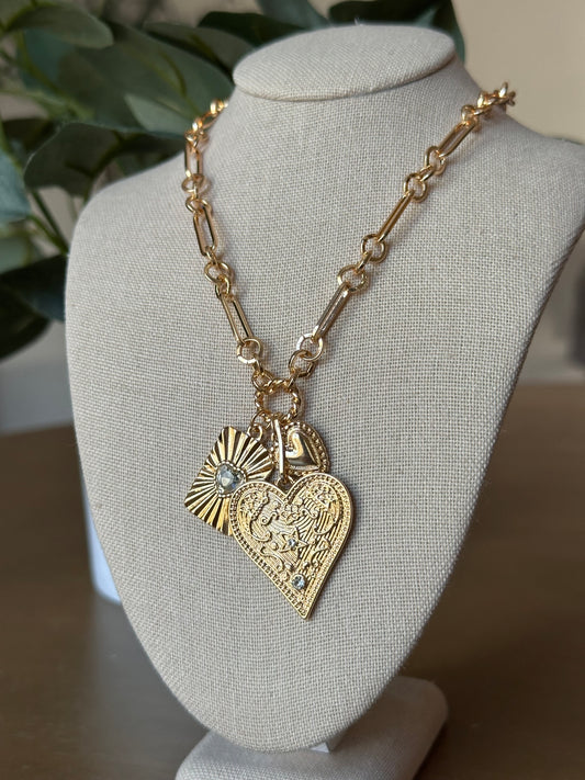 Heart Charm Necklace