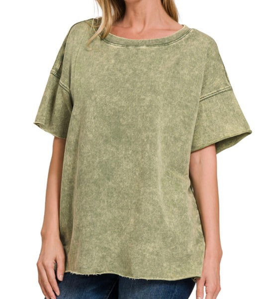 Finley Tee 2.0 (light olive)