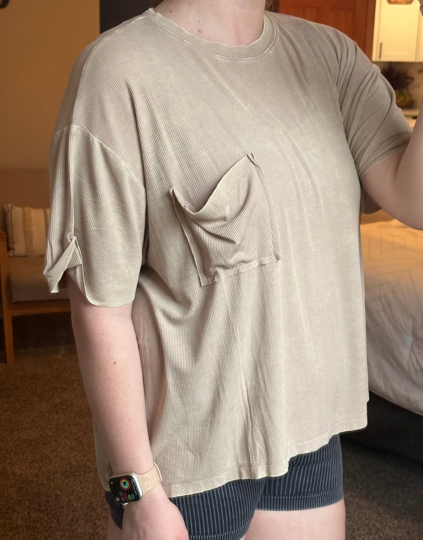 Chelsea Pocket Tee (ash mocha)