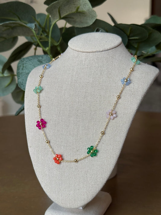 Floral Dainty Necklace