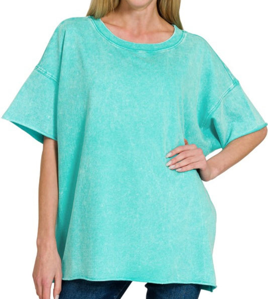 Finley Tee 2.0 (turquoise)