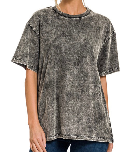 Finley Tee (ash black)